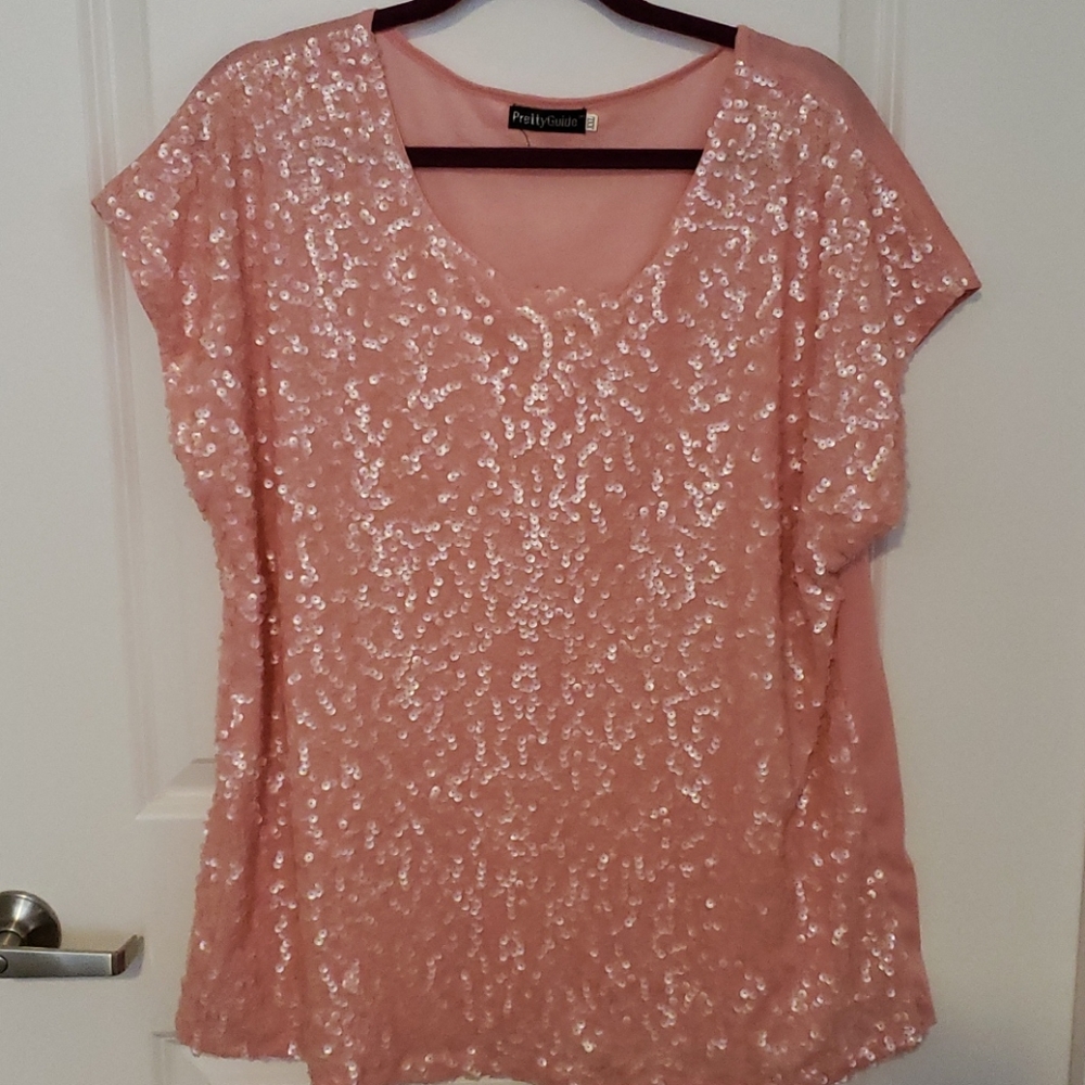 Sparkley party blouse